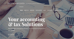 Desktop Screenshot of paulsandassociates.com